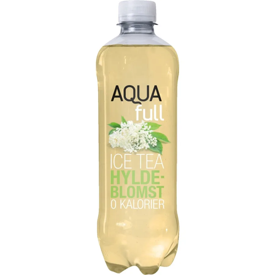 Aqua Full Ice Tea Hyldeblomst 18x500ml Bottle PET - 0 kalorier