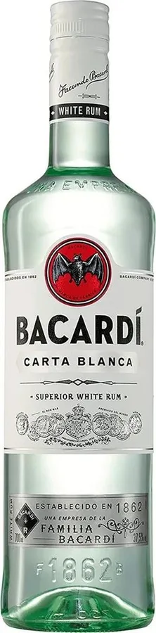 Bacardi Carta Blanca Rum 37,5% - 0,7l