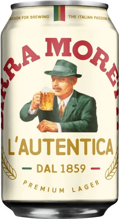 Birra Moretti 4,6% 24x330ml Can