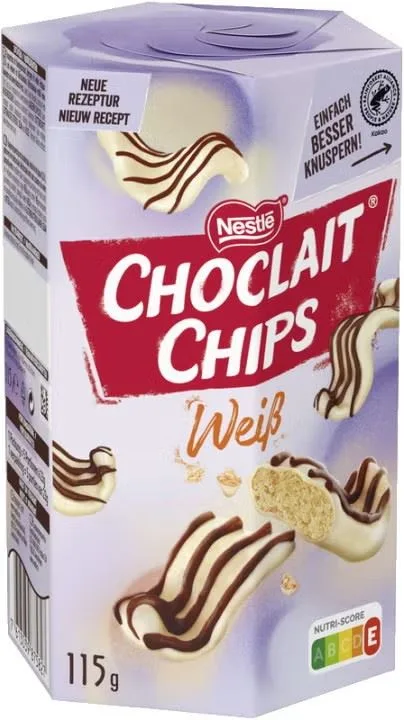 Choclait Chips Weiß 115g