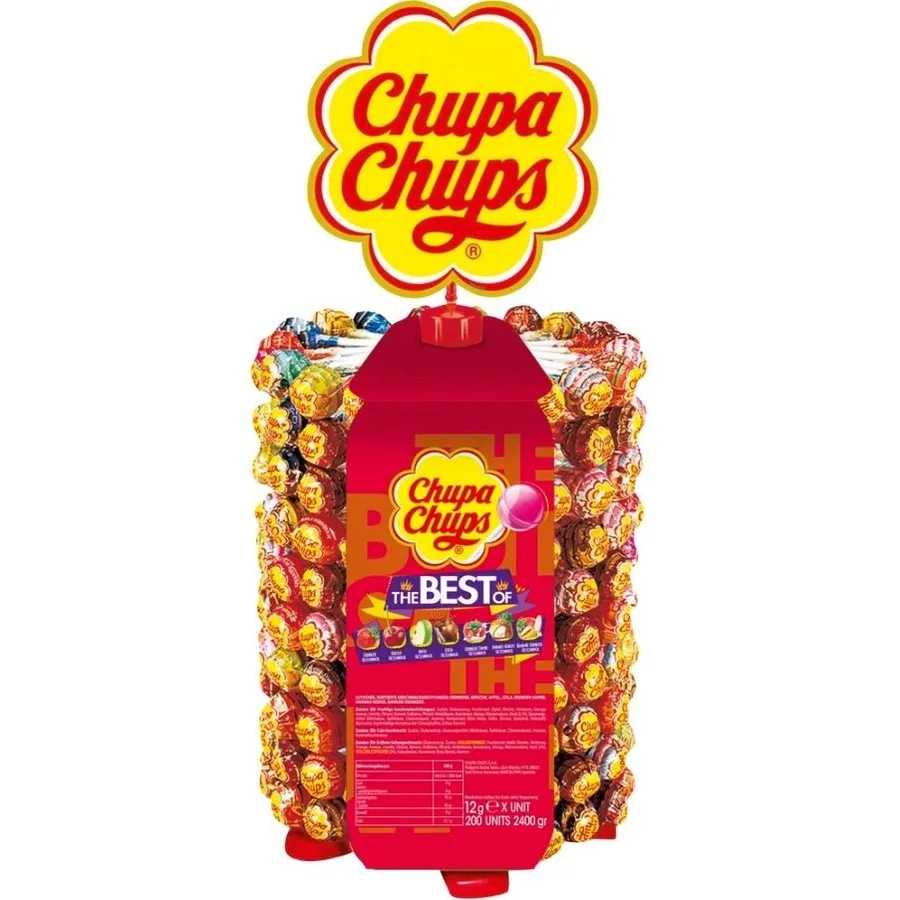 Chupa Chups The Best Of 200 pcs. 2,4kg