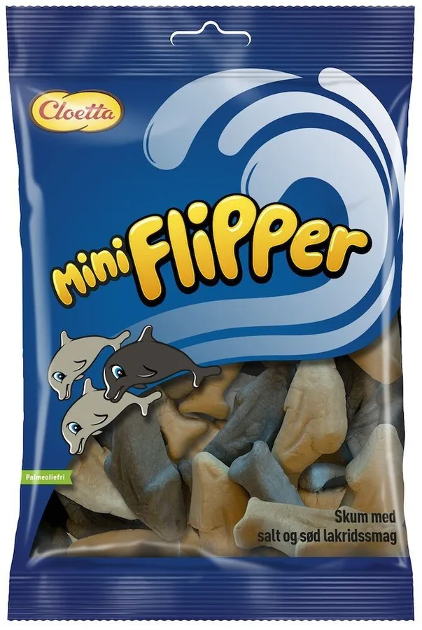 Cloetta Mini Flipper Lakritz 120g