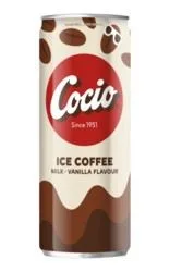 Cocio Ice Coffee Milk Vanilla 12x250ml Can