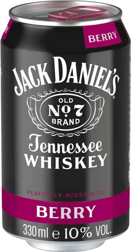 DPG Jack Daniel's & Berry 10% 12x330ml Can
