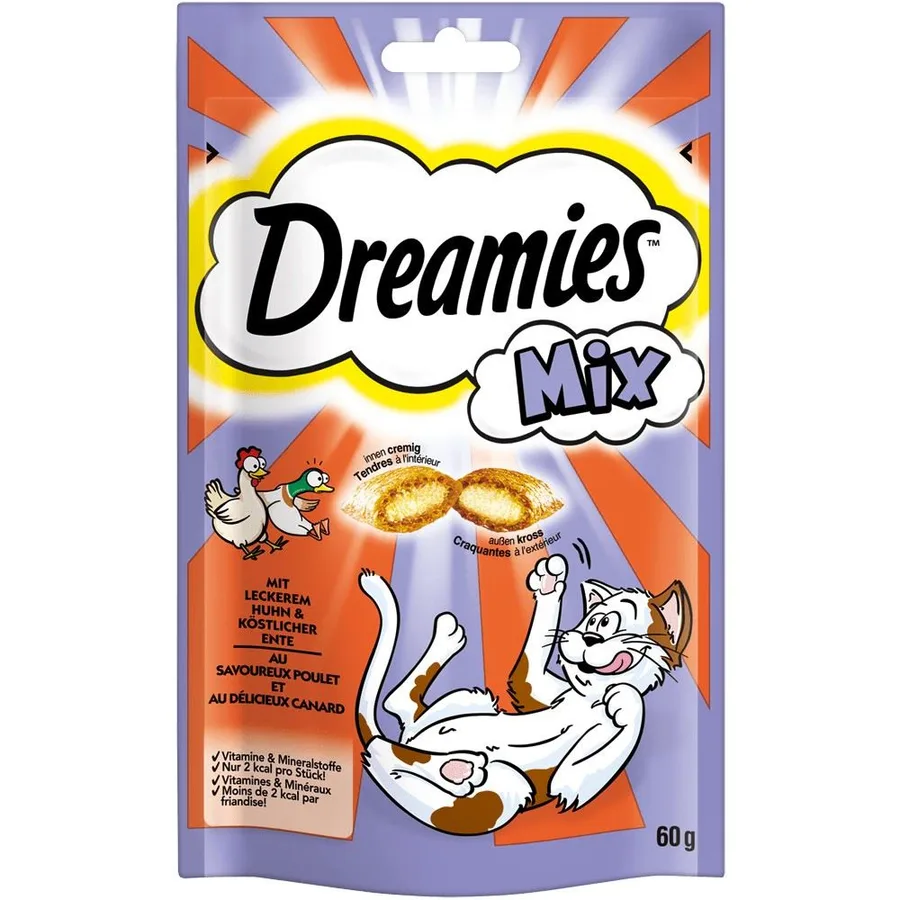 Dreamies Mix Chicken & Duck 60g