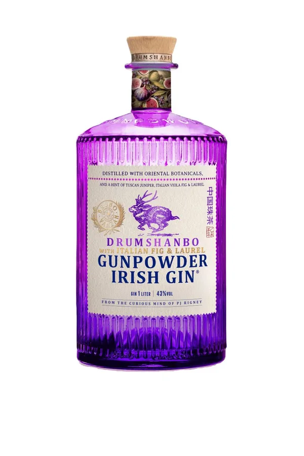 Drumshanbo Gunpowder Irish Gin Italian Fig & Laurel 43% - 1l