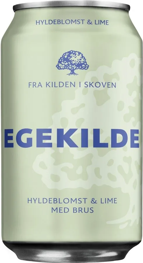 Egekilde Hyldeblomst & Lime med brus 24x330ml Can