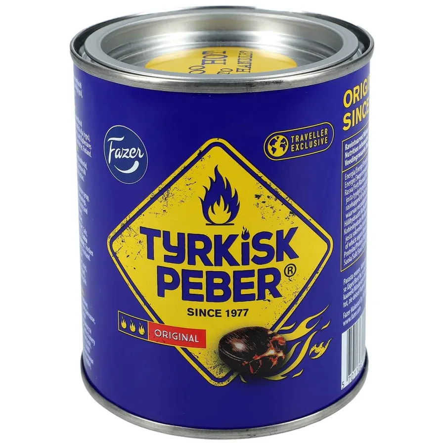 Fazer Tyrkisk Peber Original 375g TIN