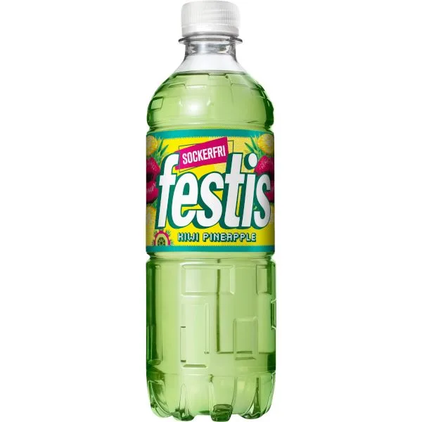 Festis Kiwi Pineapple 12x500ml PET - sugar free