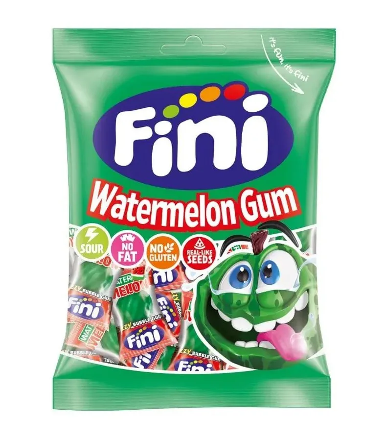 Fini Bubble Gum Wassermelone 80g