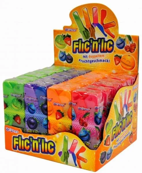 Flic'n'Lic Lollipops 24 pcs. 336g