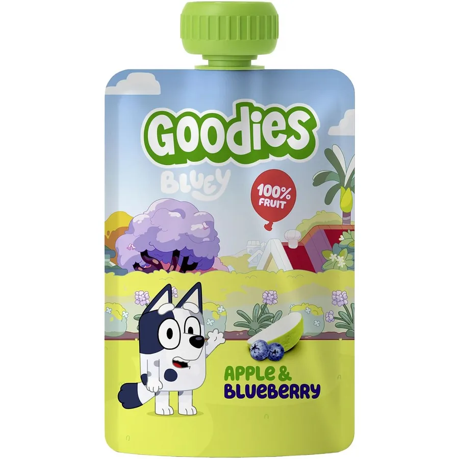 Goodies Bluey Apple & Blueberry 3Y 100g