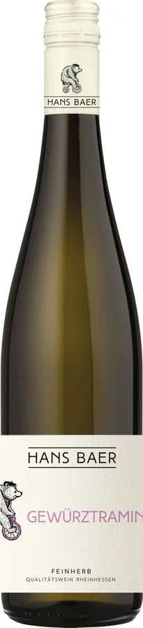Hans Baer Gewürztraminer Feinherb 11% - 0,75l