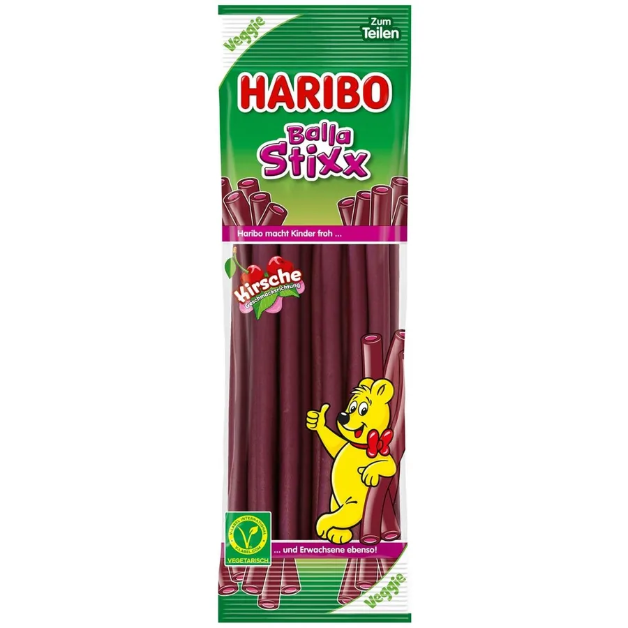 Haribo Balla Stixx Kirsche 200g - veggie