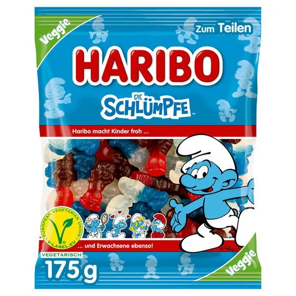 Haribo Die Schlümpfe 175g - veggie