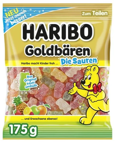 Haribo Goldbären Die Sauren 175g
