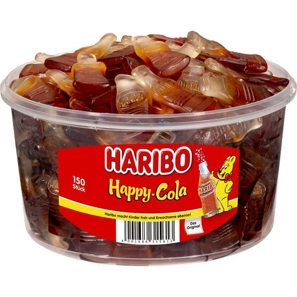 Haribo Happy-Cola 150 pcs. 1,2 kg