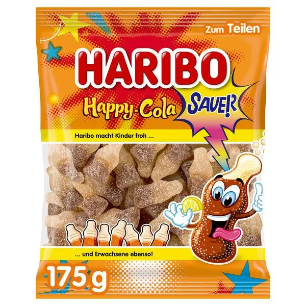 Haribo Happy-Cola Sauer 175g