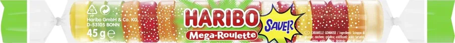Haribo Mega-Roulette Sauer 45g