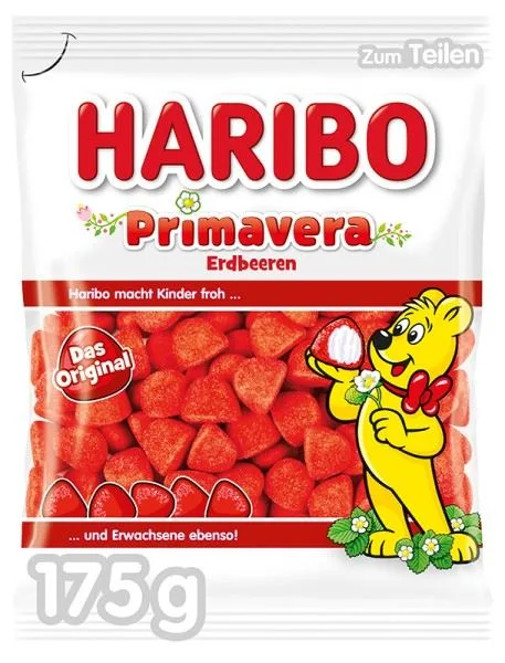 Haribo Primavera Erdbeeren 175g