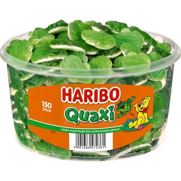 Haribo Quaxi 150 pcs. 1,05 kg