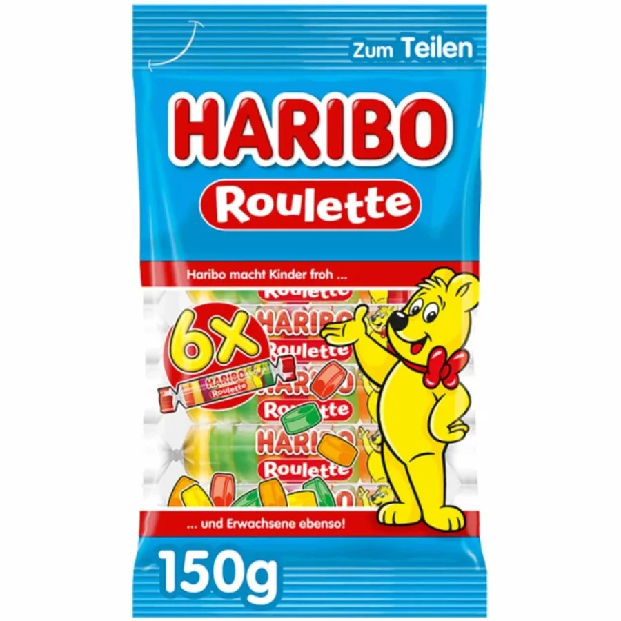 Haribo Roulette 6-pack 150g