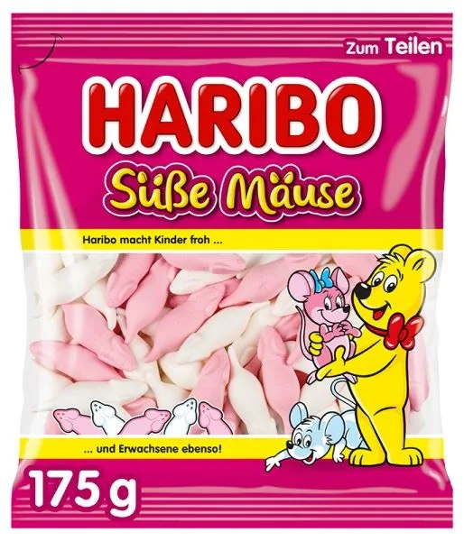 Haribo Süsse Mäuse 175g