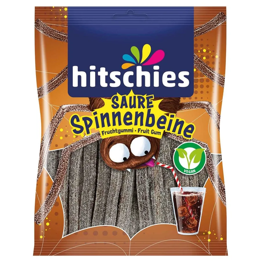 hitschies Saure Spinnenbeine Cola 125g - vegan
