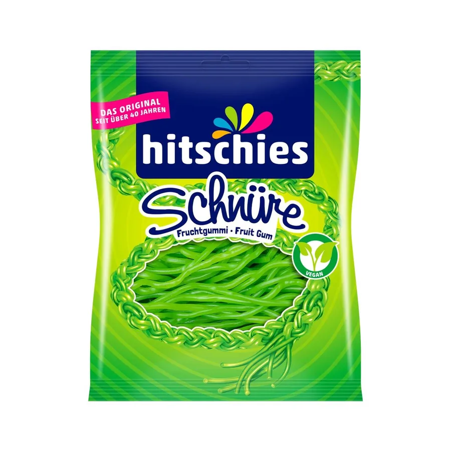 hitschies Schnüre Apfel 125g - vegan