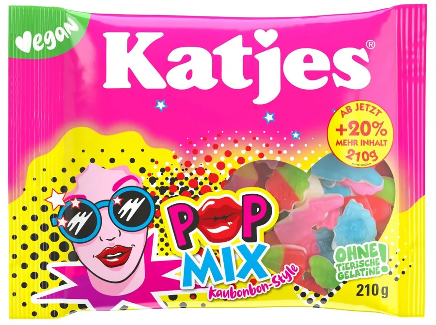 Katjes Pop Mix 210g - vegan