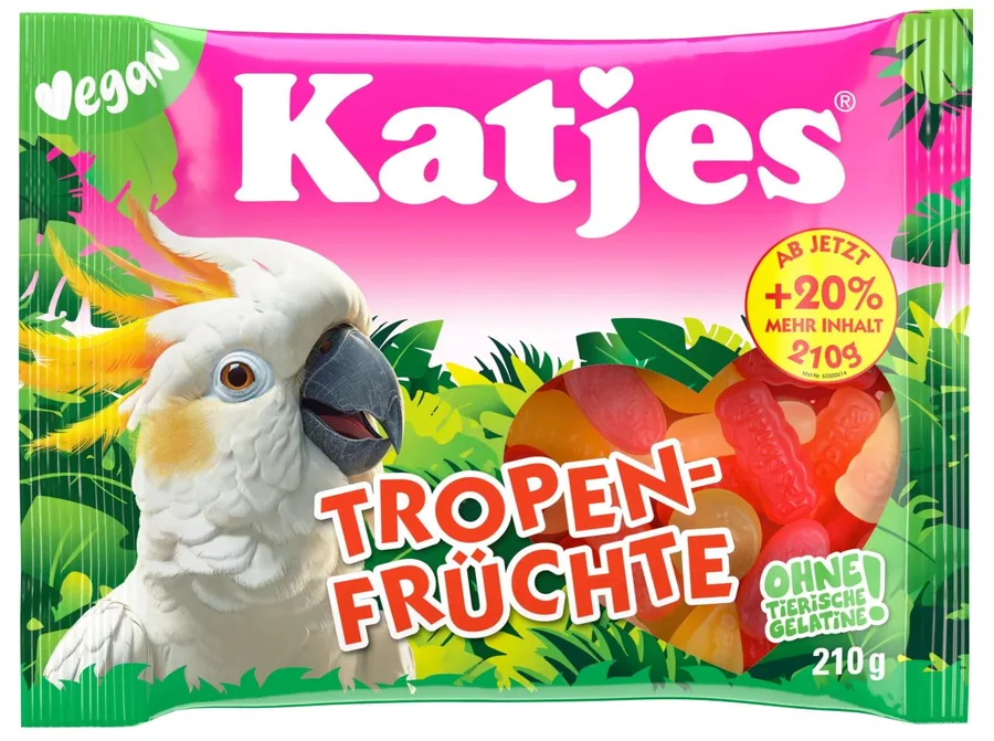 Katjes Tropen-Früchte 210g - vegan
