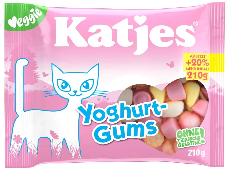 Katjes Yoghurt-Gums 210g - veggie