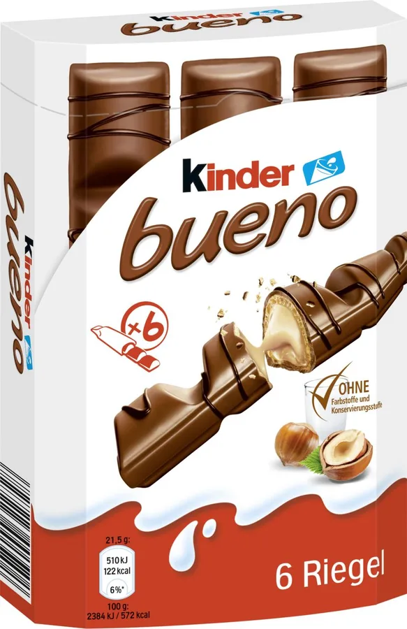 Kinder Bueno T6 129g