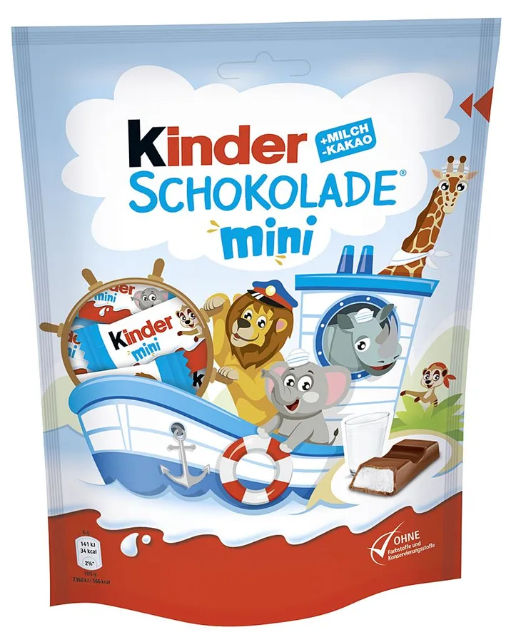 Kinder Schokolade mini 120g