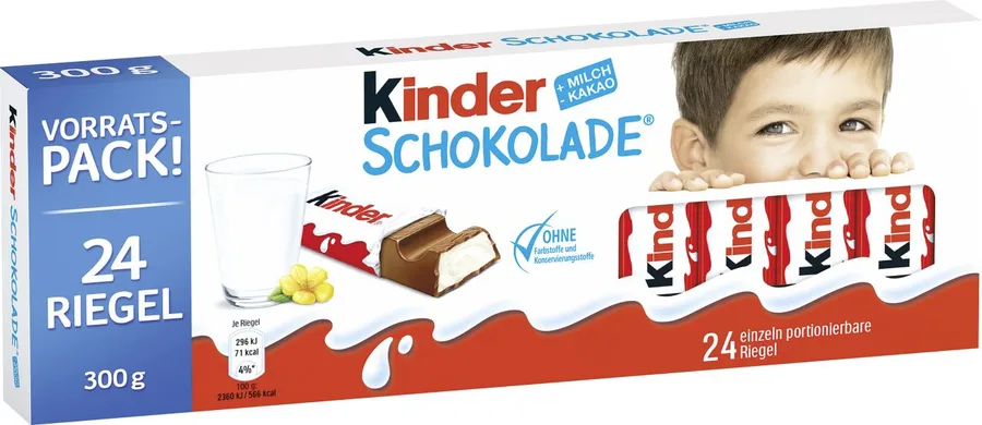 Kinder Schokolade T24 300g Big Pack