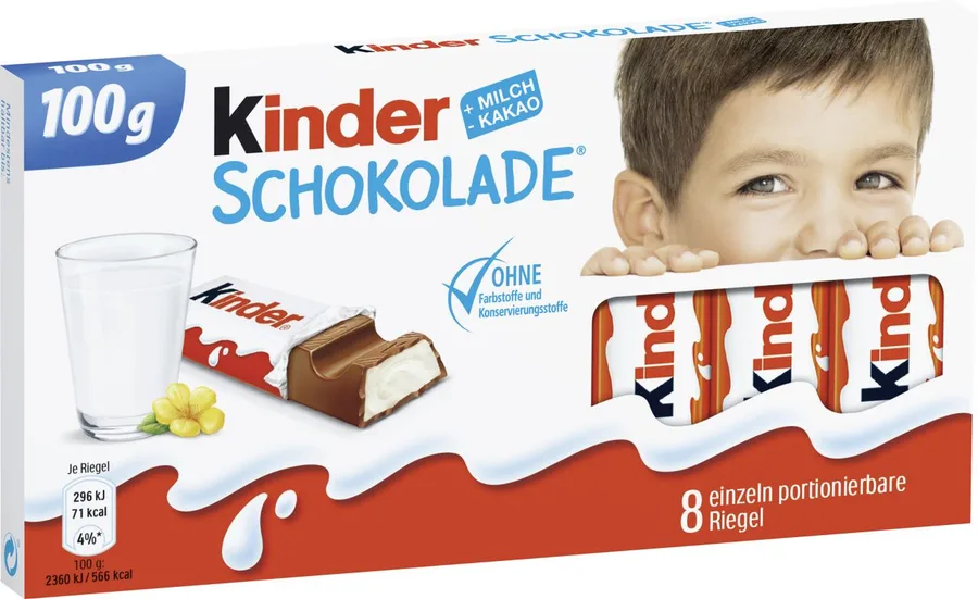 Kinder Schokolade T8 100g