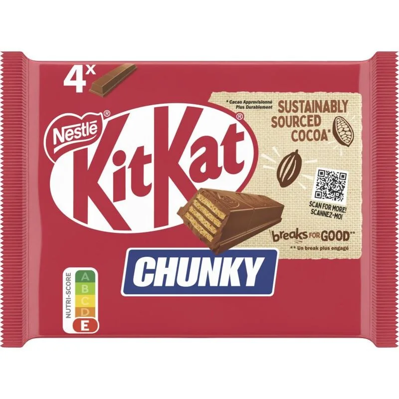 KitKat Chunky 4-pack 160g