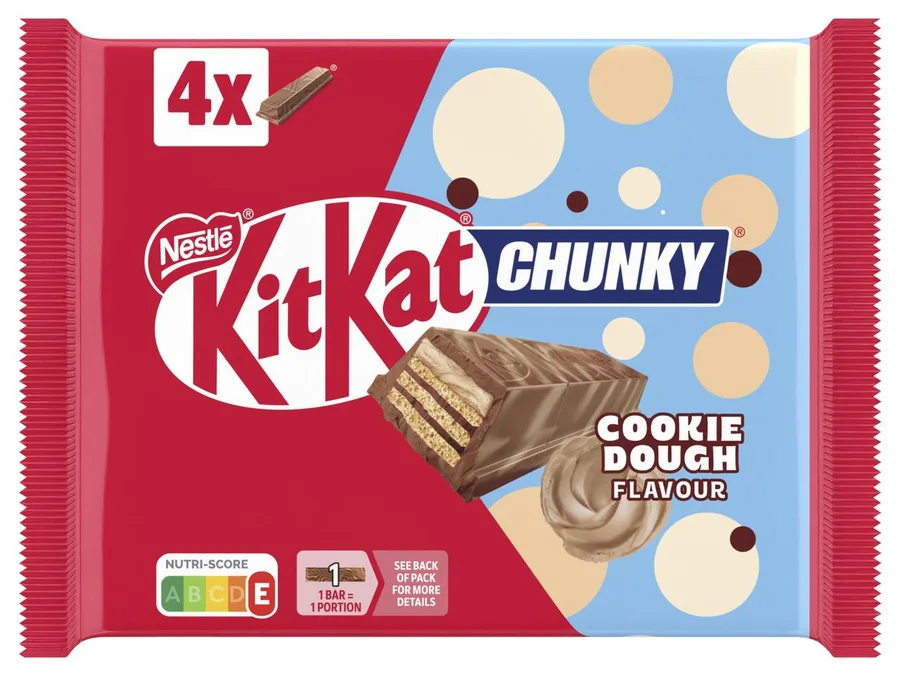 KitKat Chunky Cookie Dough 4-pack 168g - Limited Edition