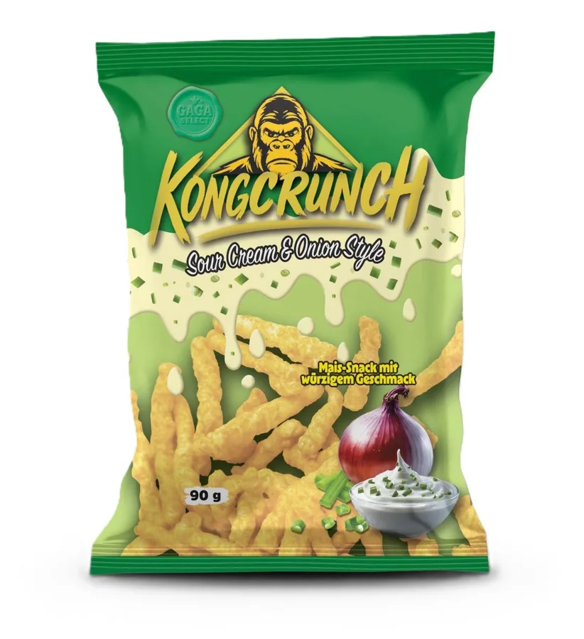 Kongcrunch Sour Cream & Onion Style 90g