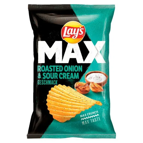 Lay's Max Roasted Onion & Sour Cream 110g