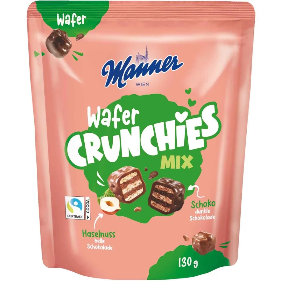 Manner Wafer Crunchies Mix 130g