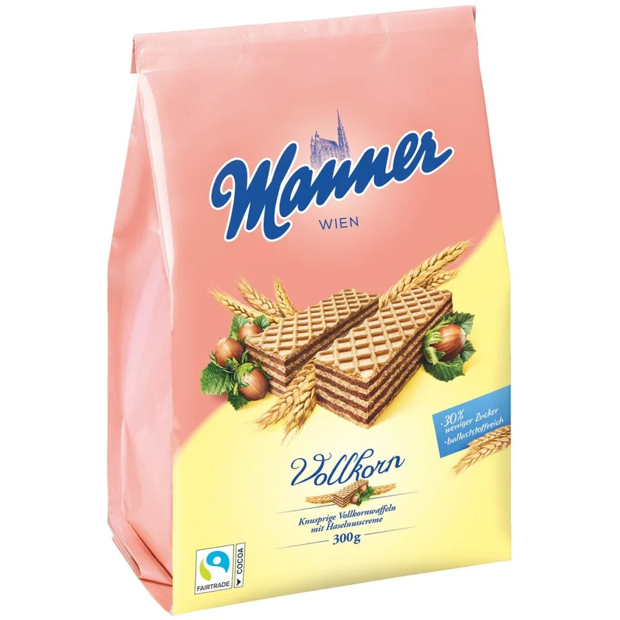 Manner Waffeln Vollkorn 300g