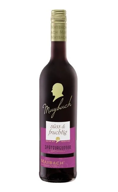 Maybach Spätburgunder süss & fruchtig 9% - 0,75l