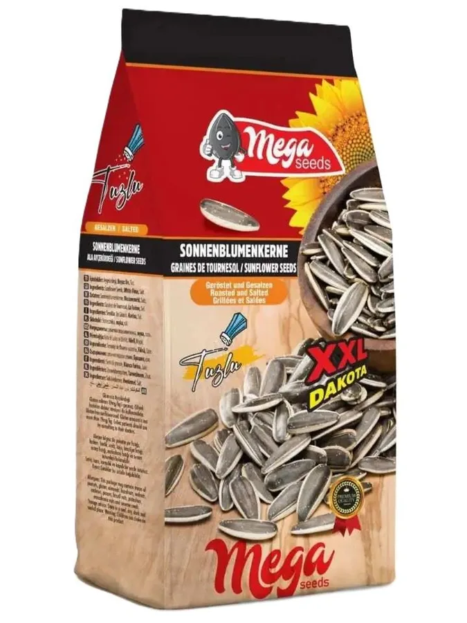 Mega Seeds Roasted Sunflower Seeds Salted 250g