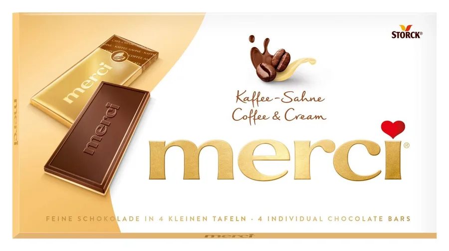 merci Coffee & Cream 4 pcs. 100g