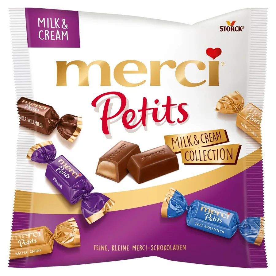 merci Petits Milk & Cream Collection 125g
