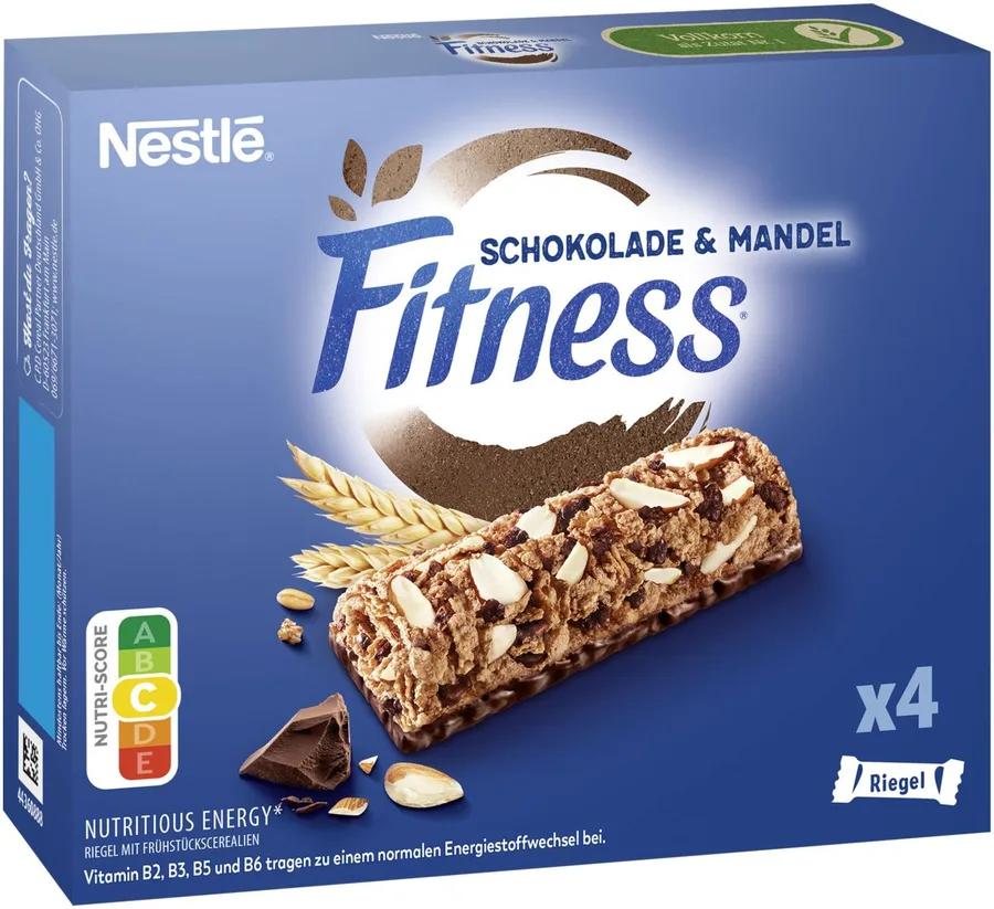 Nestlé Fitness Schokolade & Mandel Bars 4x23,5g