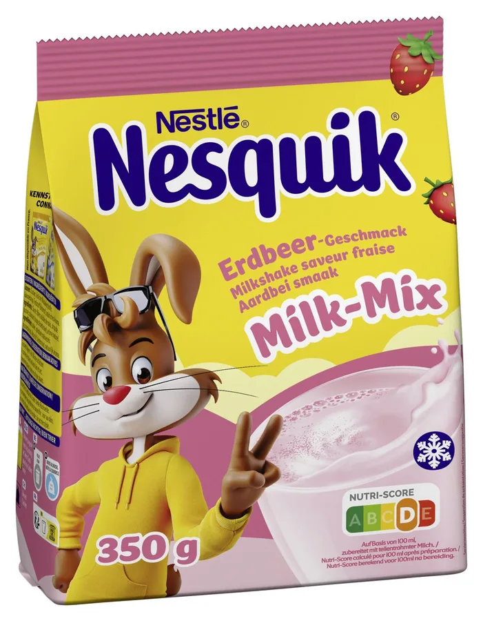 Nestlé Nesquik Erdbeer Milk Mix Refill bag 350g