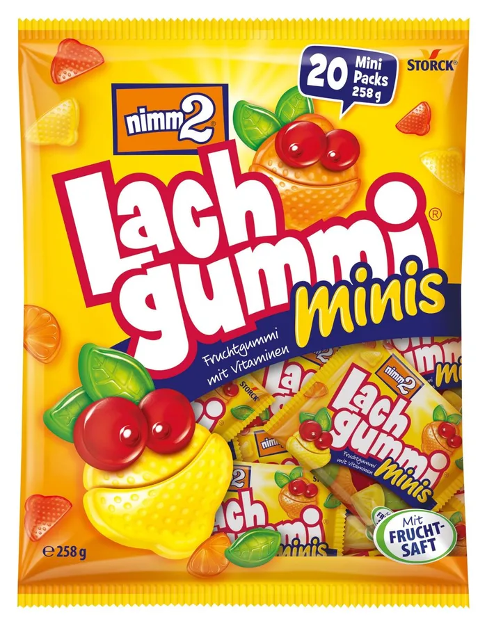 nimm2 Lachgummi minis 258g