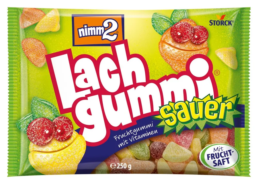 nimm2 Lachgummi Sauer 250g